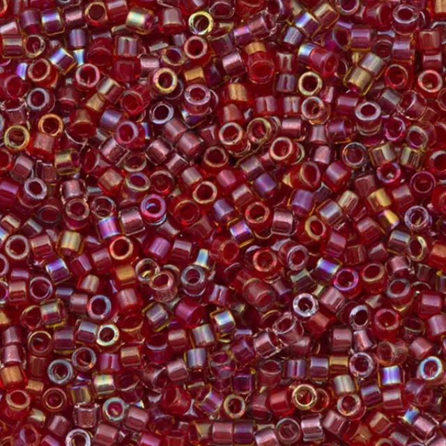 Χάντρα Miyuki Delica 11/0 - DB9075 - Red Licorice Mix ~7gr