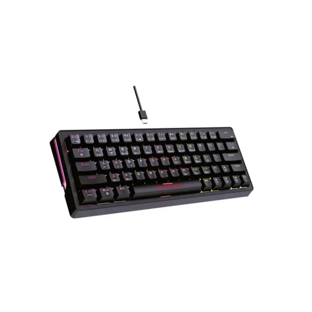 Zeroground Ασυρματο(BT ή 2.4GHz) και Με Καλωδιο Keyboard Mechanical Πληκτρολογιο RGB KB-3700G SATOMI v2.0 (Κοκκινοι Διακοπτες) 2