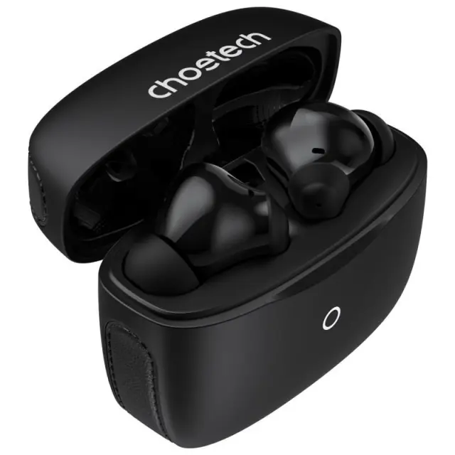 True Wireless Ακουστικά Bluetooth Choetech BH-T83 ANC+ENC Μαύρο N70853
