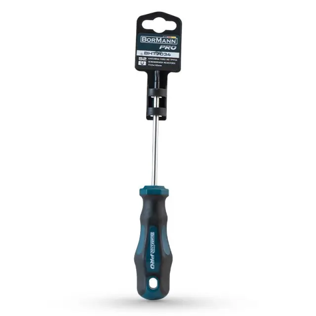 Bormann Pro BHT7032 - Κατσαβίδι Torx με τρύπα TT20x100mm S2 (045939) 2