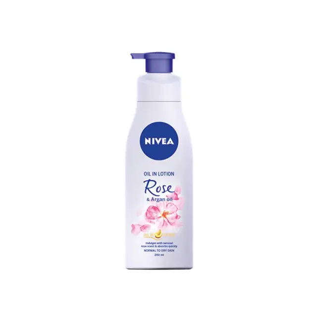 Nivea Body Oil in Lotion Rose + Argan Oil 200ml ΑΝΤΛΙΑ