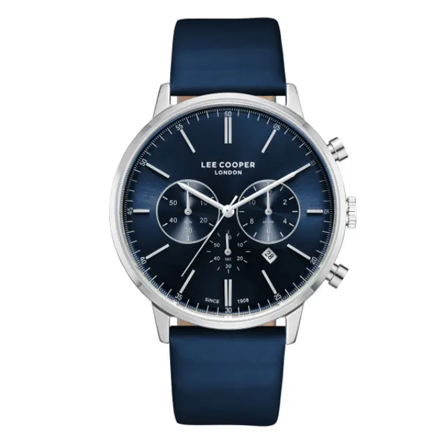 Lee Cooper, Men's Watch, Blue Leather Strap LC08043.399
