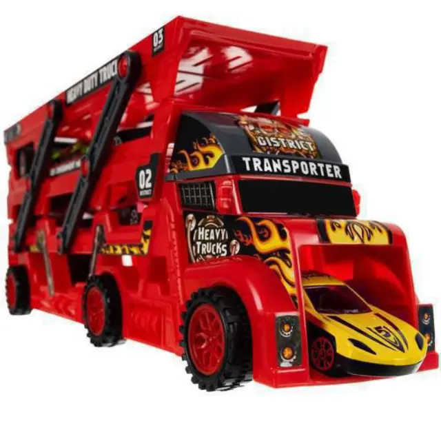 Σετ φορτηγό εκτοξευτήρας με 6 αυτοκίνητα die cast Kruzzer 3