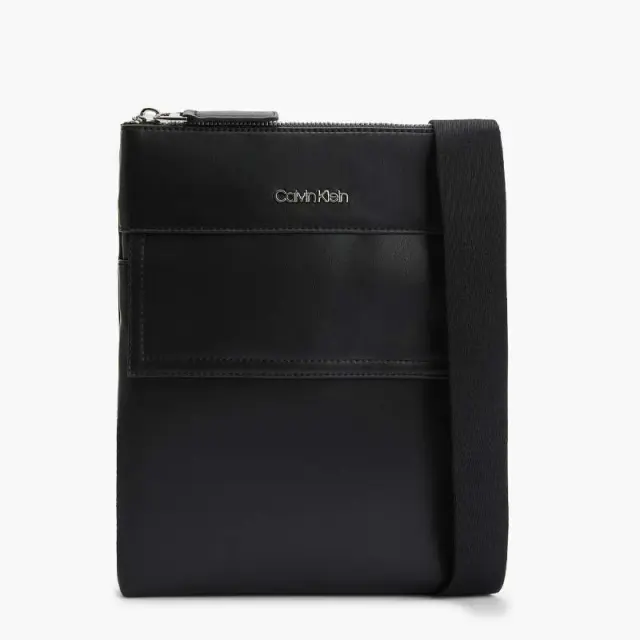 Calvin Klein - Minimalism Mono Ανδρική Τσάντα Ώμου / Χιαστί K50K509229-BAX σε Μαύρο χρώμα