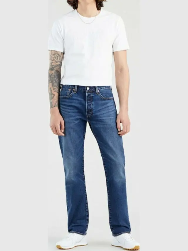 Levi's 501 Original Fit Jeans Μπλε Blue