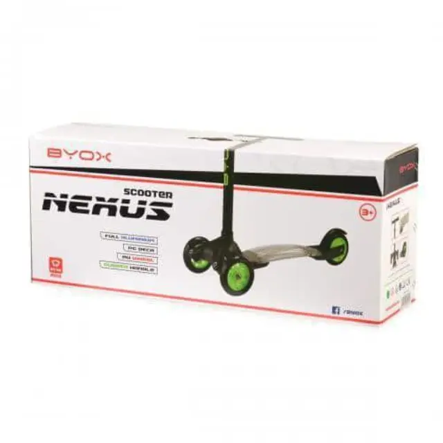 Πατίνι Τρίτροχο 3+ έως 50Kg Nexus Byox 3800146255404 2