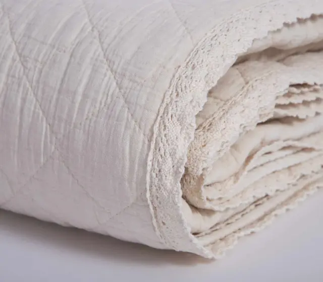ΚΟΥΒΕΡΛΙ ΥΠΕΡΔΙΠΛΟ BRUNNO 230X240 NEF-NEF HOMEWARE ECRU 2