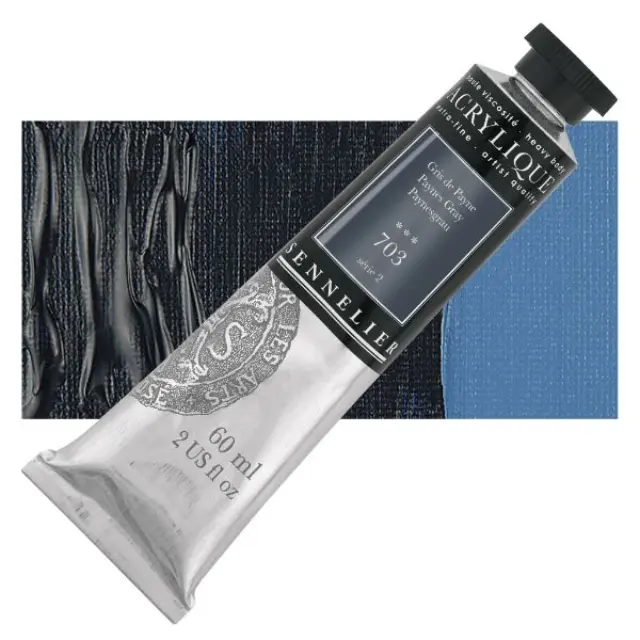 Ακρυλικό Sennelier Extra Fine - 703 Payne`S Grey S2 - 60ml