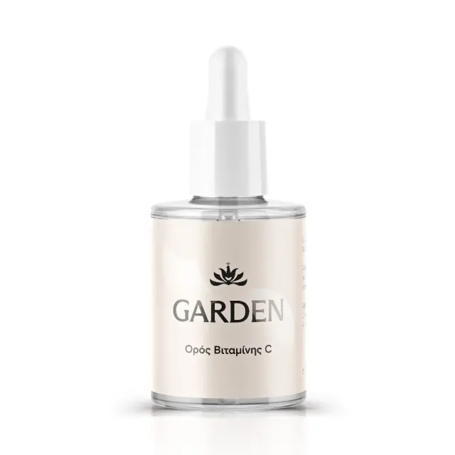 GARDEN Vitamin C Serum Ορός Προσώπου για Ομοιογενή Τόνο & Αντιοξειδωτική Δράση 30ml 2