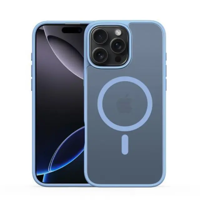 Θήκη TPU & PC Dux Ducis Apple iPhone 16 Pro Max Magnetic MagSafe Yind Μπλε N66645