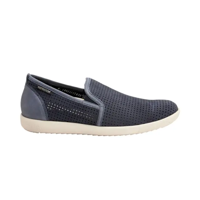 Mephisto Μοκασίνια-Loafers Ανδρικό δέρμα Nubuck Μπλέ MEP/ULRICH NAVY