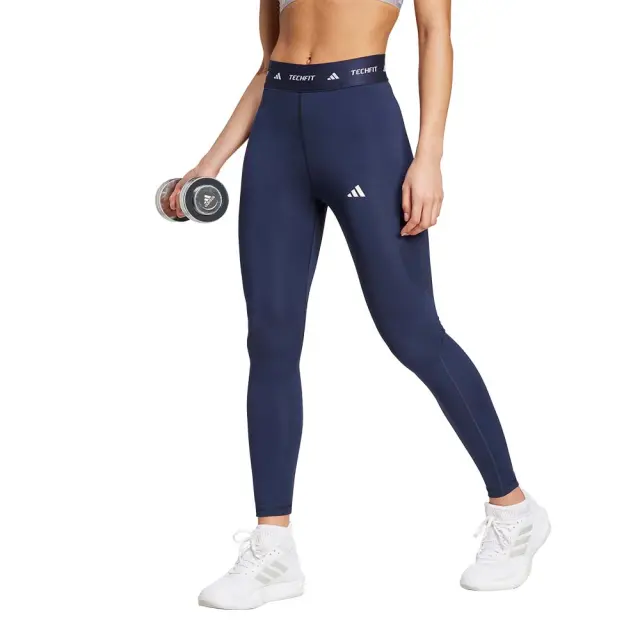 adidas Performance Women's TechFit 7/8 Leggings Μπλε Σκούρο IX5010 (adidas Performance) - XSmall
