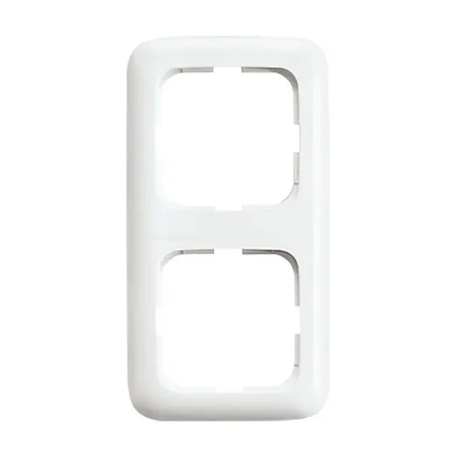 2512-214 Cover Frame carat® Alpine white