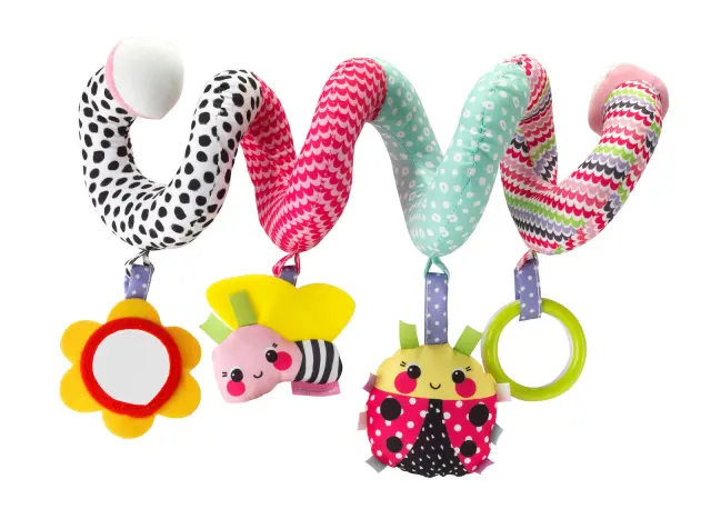 INFANTINO SPIRAL ACTIVITY TOY-PINK