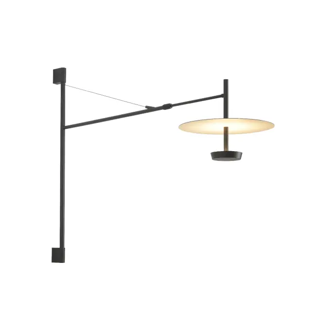 Επιτοίχιο Φωτιστικό LED ACA Maison OKN5013WBK Αμμώδες Μαύρο 9W 3000K 310lm / OKN5013WBK