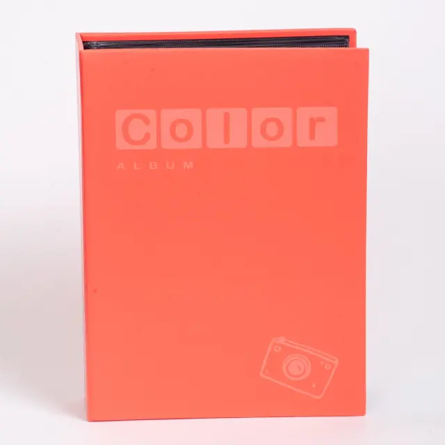 Άλμπουμ με θήκες super 100 διαστάσεις : 18x25cm για 100 φωτογραφίες ,15x21 ,15x23 color pastel ροζ CL6910