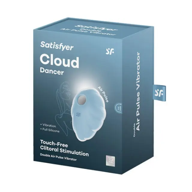 Satisfyer Αναρροφητής Αιδοίου με Δόνηση Μπλε 2