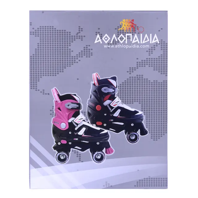 ΑΘΛΟΠΑΙΔΙΑ Αυξομειούμενα Roller Skates - Φούξια Φούξια 3