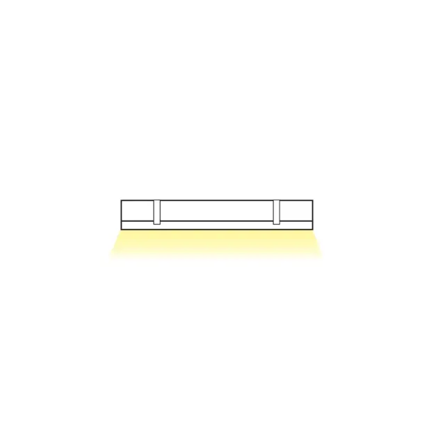 LED Γραμμικό Φωτιστικό Τοίχου/Κρεμαστό 40W 3000K IP67 Γκρι – VK/04420/200/40/830 Γκρί 3