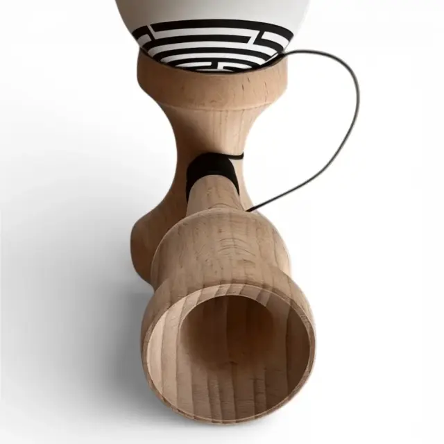 OKENDAMA New MAZE 4 Orange Kendama – AntiSkid Finish 2