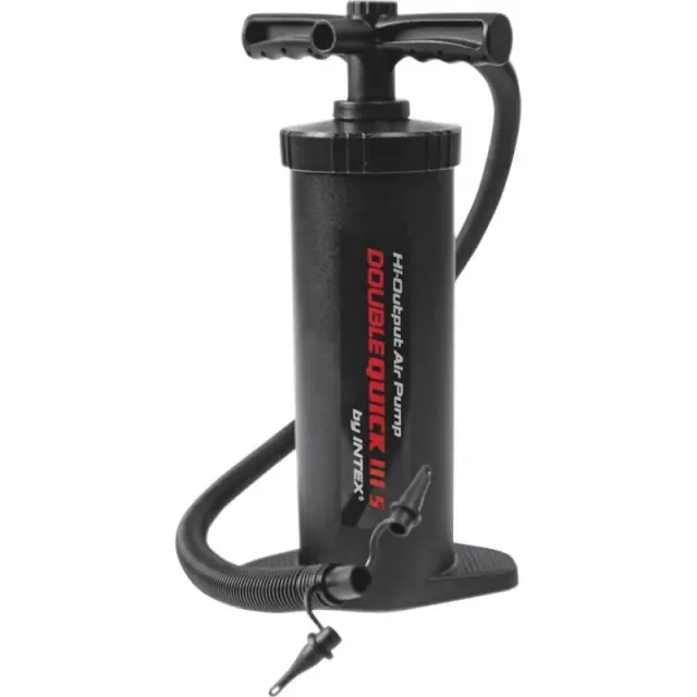 Intex Τρόμπα Double Quick III Hand Pump (68605) Μαύρο