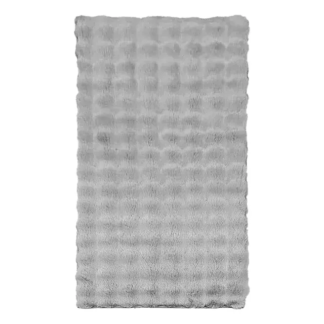 Πατάκι Μπάνιου 45x75 Beauty Home Bubble Art 9664 Grey 100% Πολυέστερ