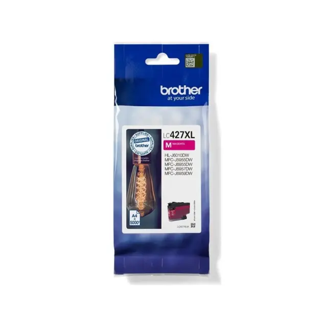 Brother LC427XL Γνήσιο Μελάνι Εκτυπωτή InkJet Ματζέντα (LC-427XLM)