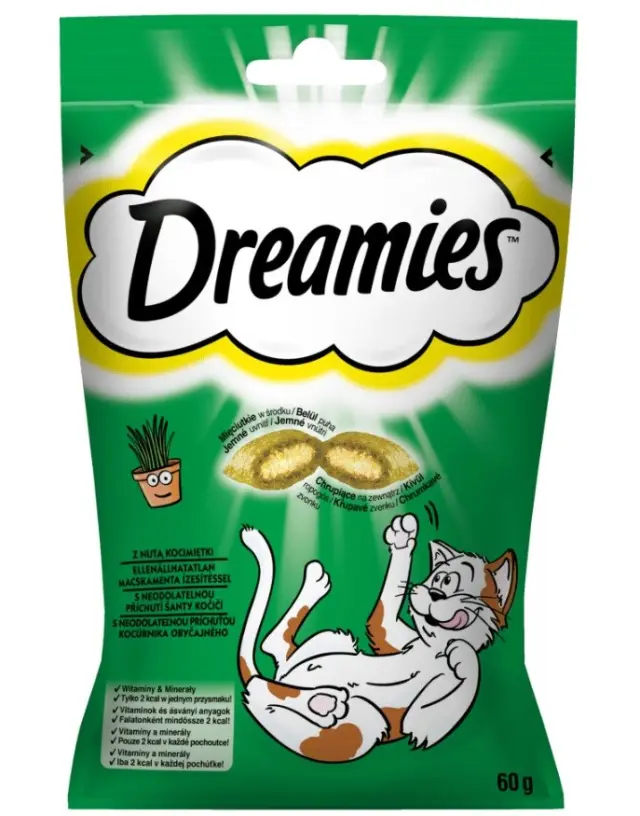 DREAMIES with a Catnip - cat treats - 60 g