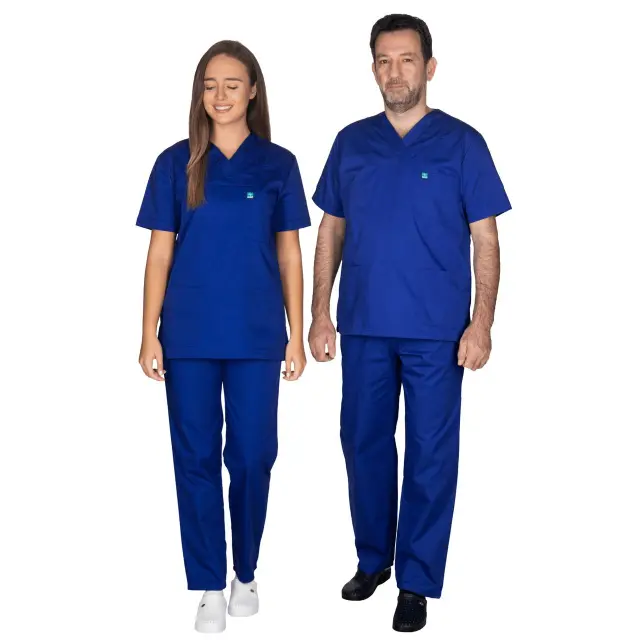 Ιατρική Στολή Unisex – Μπλέ XXS-8XL - XL