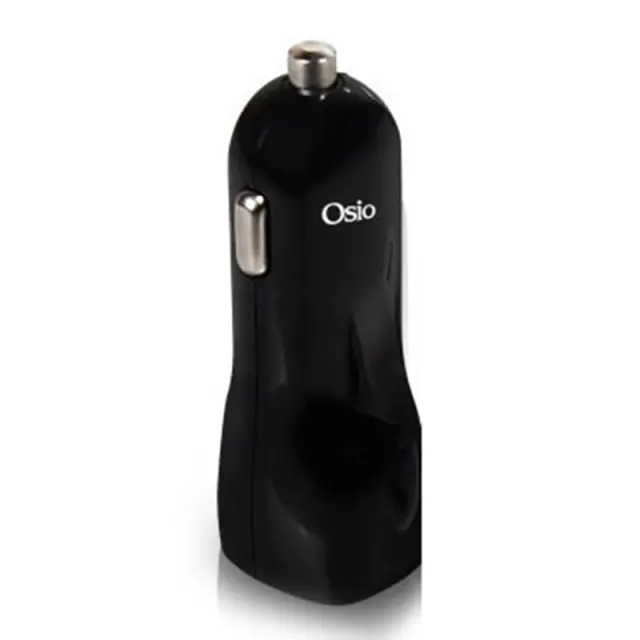Αντάπτορας Ρεύματος Με 2 Usb Μαύρος Osio Otu-365B