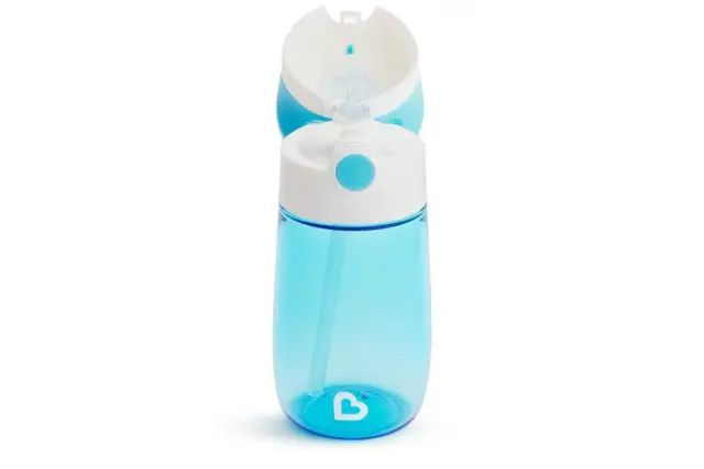 Munchkin Flip & Go Παιδικό Ποτηράκι από Πλαστικό Μπλε 355ml για 18m+ 2