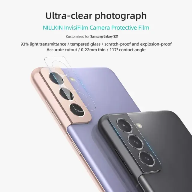 Nillkin® InvisiFilm AR Camera Protective Film για Galaxy S21 - Clear