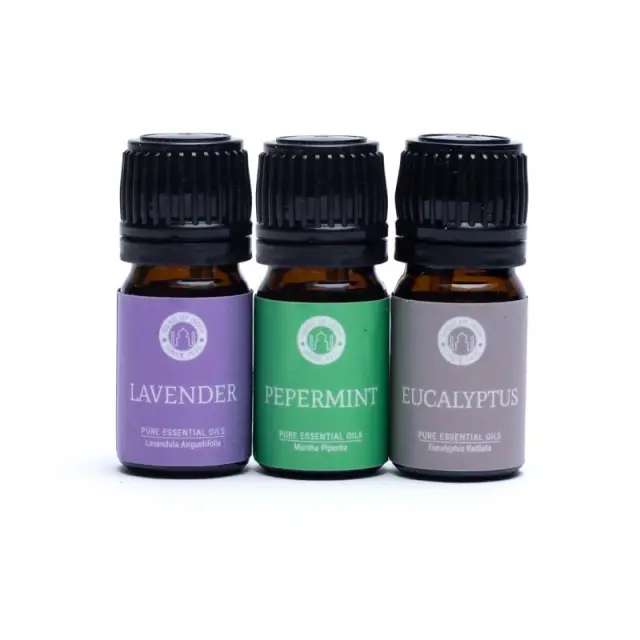 Aromatherapy Gift Set Breathe Pure Essential Oil – Σετ με 3 Αιθέρια Έλαια 5ml 2