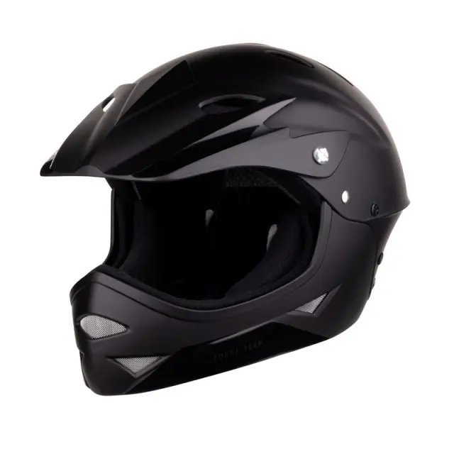 FORCE DOWNHILL ΠΑΙΔΙΚΟ ΚΡΑΝΟΣ FULL FACE ΜΑΥΡΟ 54-58cm 902155
