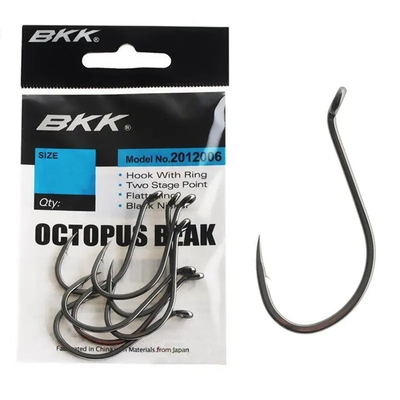 Αγκίστρια BKK Octopus Beak Black 1 - 50 τεμάχια