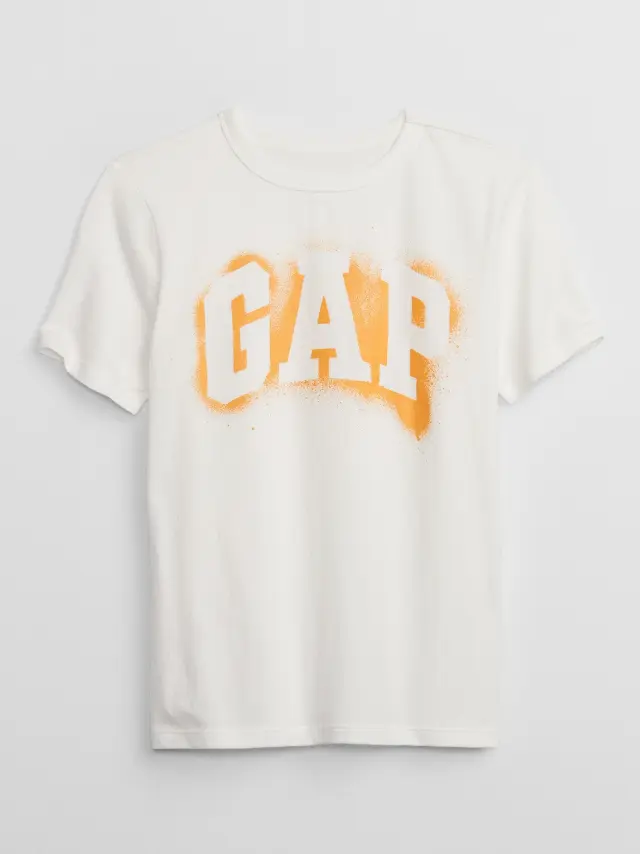 Παιδική Graphic Μπλούζα new off white - XS