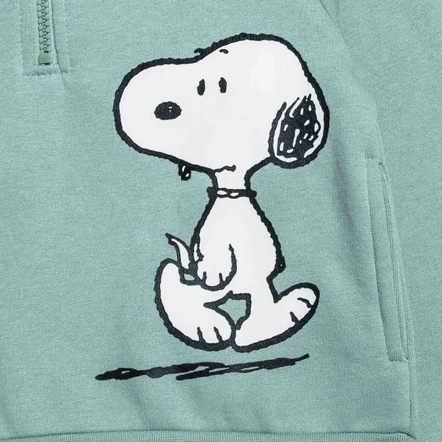 Μπλούζα φούτερ Snoopy με ανάγλυφο σχέδιο 2