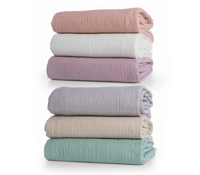 ΚΟΥΒΕΡΛΙ ΥΠΕΡΔΙΠΛΟ COLORFULL 230X240 NEF-NEF HOMEWARE LILAC 2