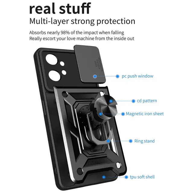 Techsuit®- CamShield Series για Motorola Moto G32 -Black. 2