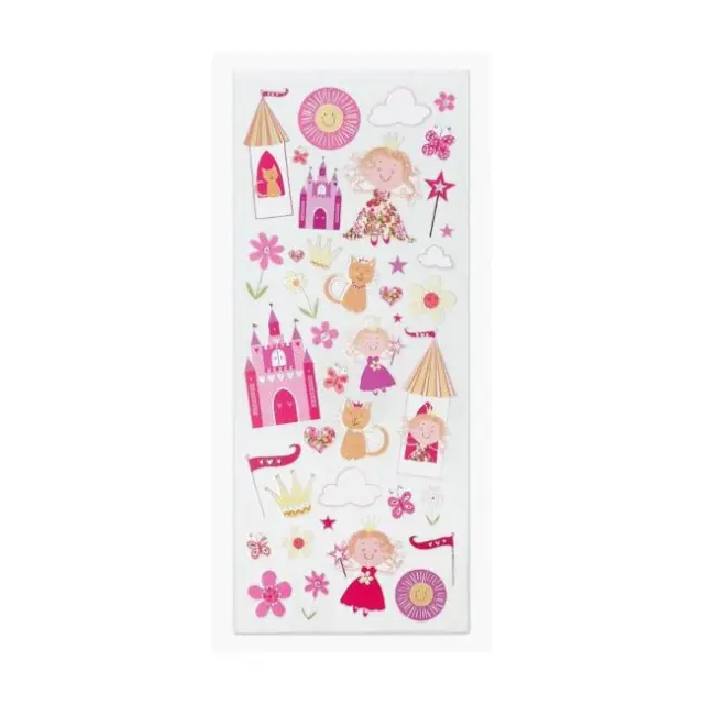 Fun Stickers Αυτοκόλλητα Princess & Castles 740