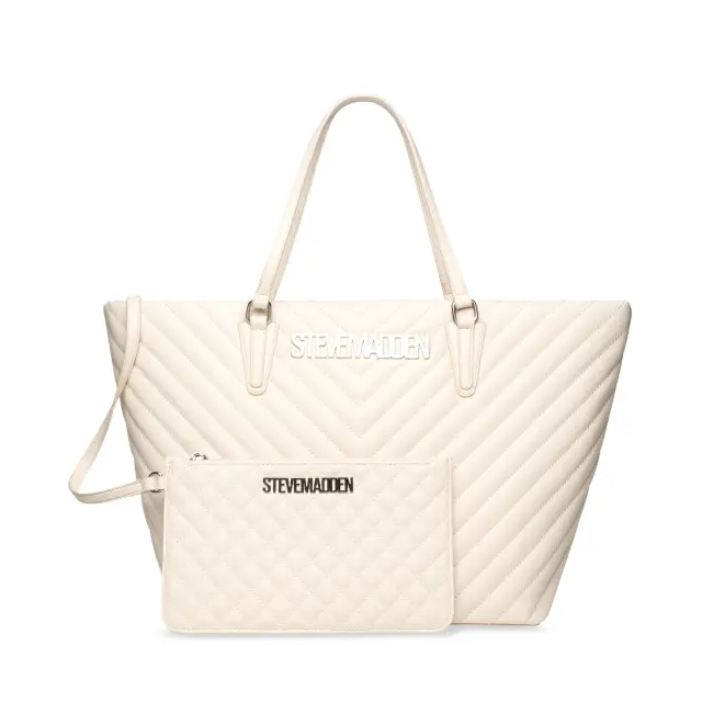 Γυναικεία Τσάντα Χειρός-Ώμου Steve Madden Bjude SM13001707-02002 Μπεζ Μπεζ - One Size