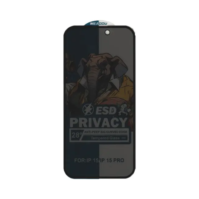 Προστατευτικό Τζάμι Οθόνης Weaddu Privacy Film Tempered Glass Apple iPhone 16 Plus