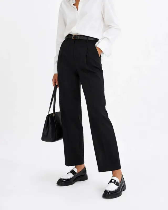 Dr. Martens Penton Heart Γυναικεία Loafers από Δέρμα Μαύρα & Λευκά - EU 38 2