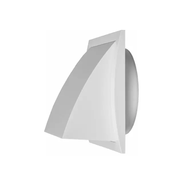 Europlast ND10FV Περσίδα Εξαερισμού 14.8x15.3cm Λευκό