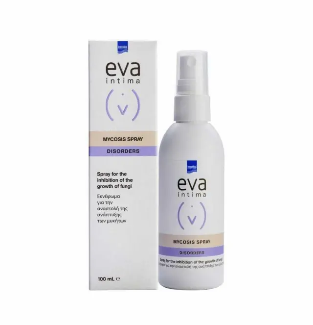 Intermed Eva Intima Mycosis Spray Αντιμυκητιακό Σπρέι για την Ευαίσθητη Περιοχή, 100ml