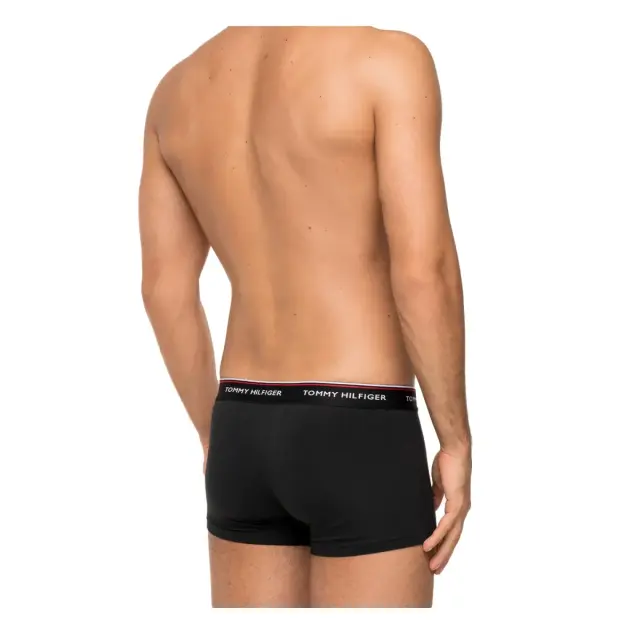 Tommy Hilfiger Ανδρικό Boxer Low Rise Trunk - Τριπλό Πακέτο, Χρώμα Μαύρο/Λευκό/Γκρι 3