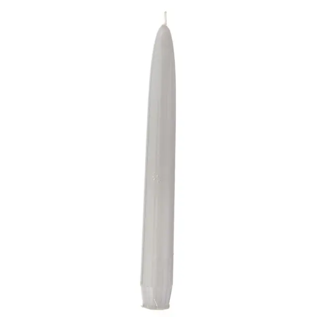 Κερί γκρι βεν/κο λακ σετ/12 20cm Iliadis 73629