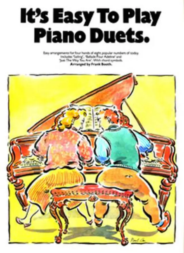 It's easy to play:Piano Duets