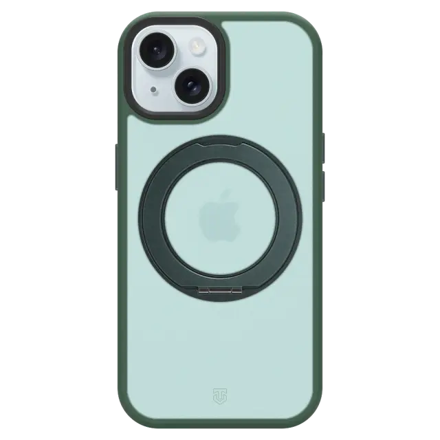 Tactical MagForce Hyperstand Cover for Apple iPhone 15 Forest Green 3