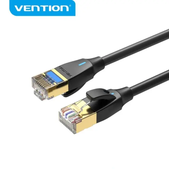 VENTION Cat.8 SFTP Patch Cable 5M Black Slim Type (IKIBJ) (VENIKIBJ)